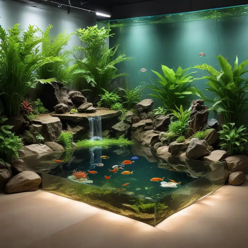 Aquatic Retreat: Creating a Serene and Visually Stunning Aquarium Oasis