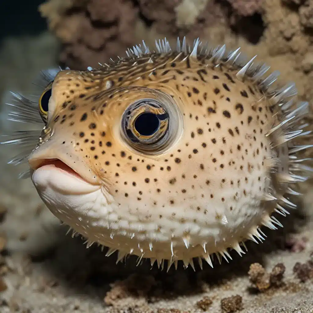 Exploring the Captivating Behavior of Marine Puffer Fish